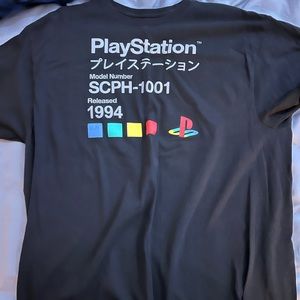 Black PlayStation t shirt